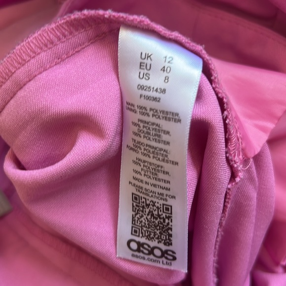 ASOS - Bright Pink Trousers - Picture 4 of 4